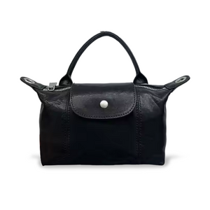 Benutzerdefinierte neue Mini Leder -Knödelbeutel Eins Griff Handtasche einzelner Schulter -Messenger -Tasche Kosmetische Tasche Münze Geldbörse