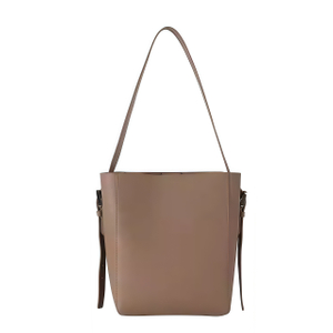 Großhandel Custom OEM Modedesigner Top-Korn-Kalb-Leder-Frauen-Schulter-Kreuzkörper-Messenger-Tasche