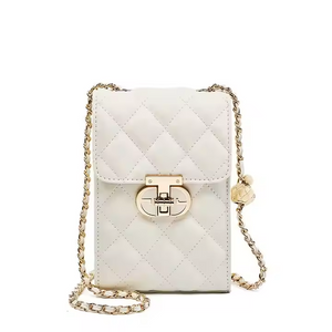 Großhandel 2025 Neue echte Leder -Frauen -Tasche Mini Handy Bag Damen Sommer Pendler Crossbody Small Bag